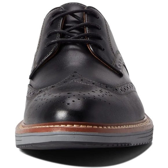 Johnston & Murphy Men's Upton Wingtip Oxfords Black - Picture 4 of 6